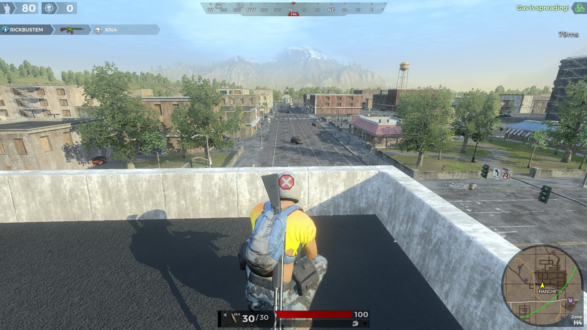 H1Z1 gameplay